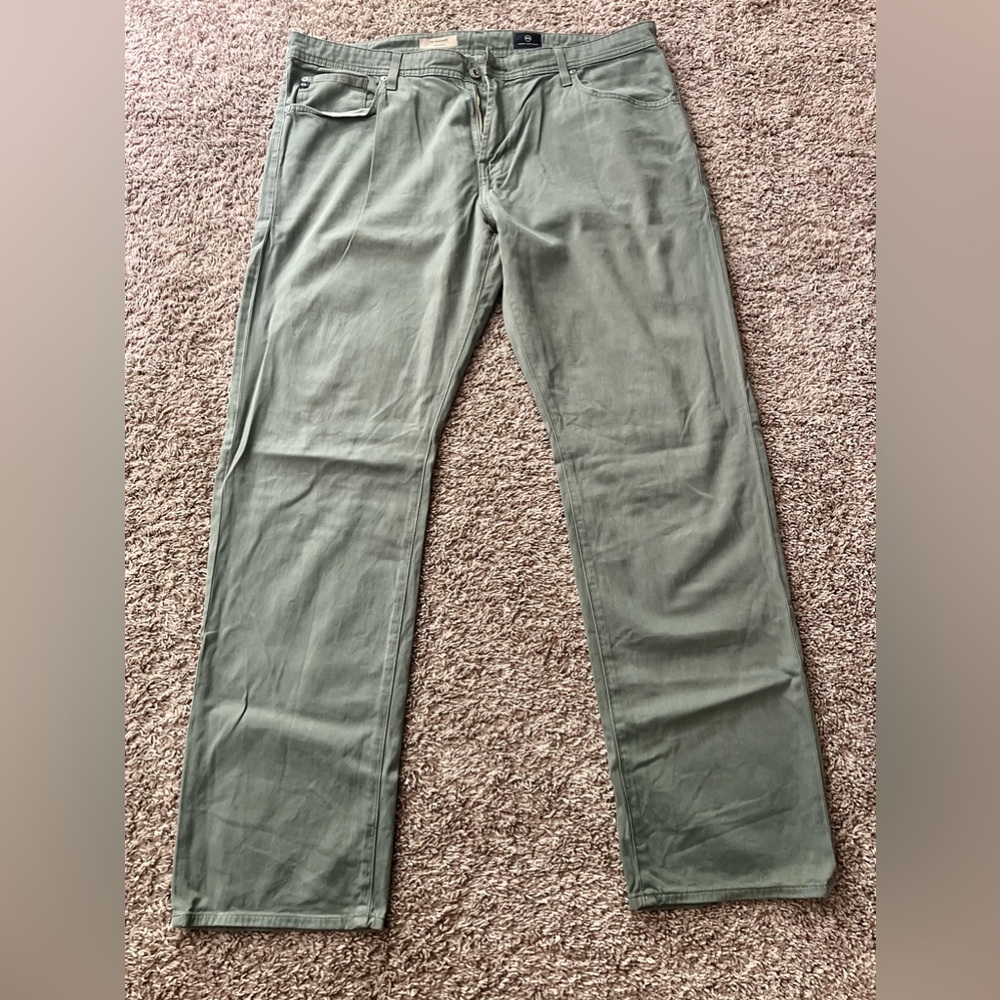 AG Jeans 5-Pocket Seafoam Green Chino - Inseam 32